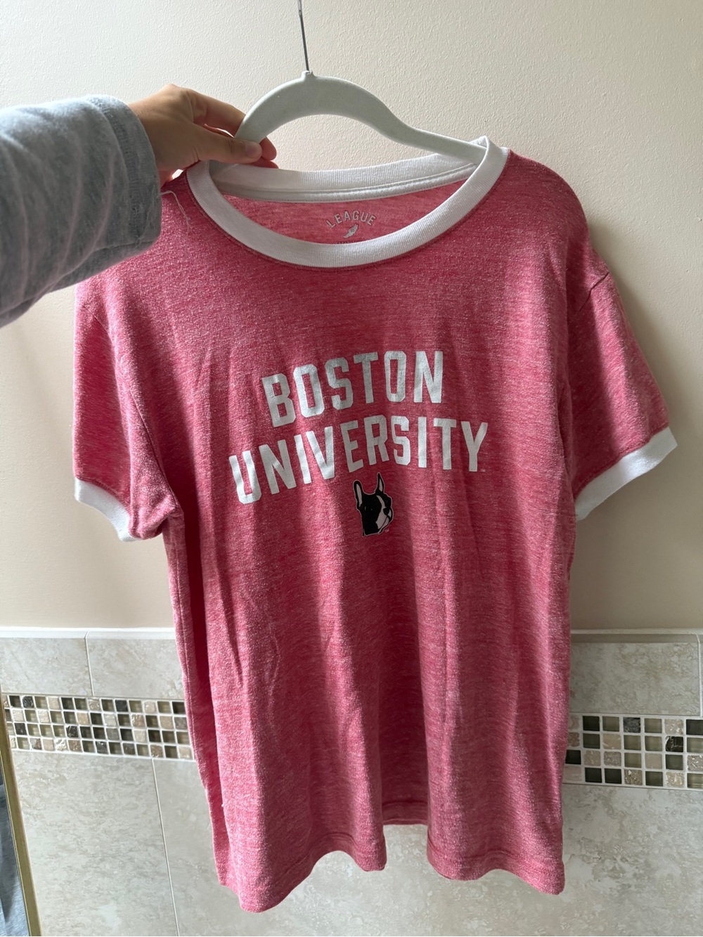 League Boston University t- shirt